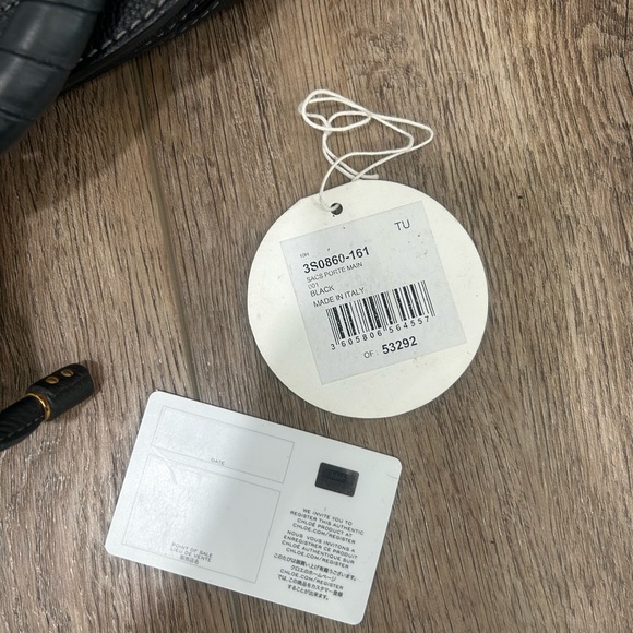 Chloé Marcie Leather Satchel - Black - Picture 10 of 14